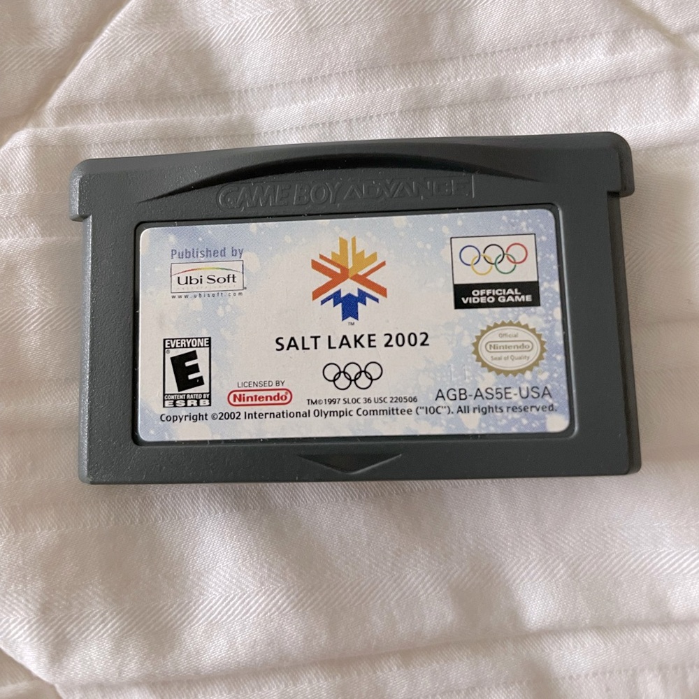 Nintendo Gameboy Advance Salt Lake 2002